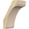 Ekena Millwork 6"W x 10"D x 14"H Legacy Rough Sawn Knee Brace, Douglas Fir BRC06X10X14LEC00RDF - alternate 1